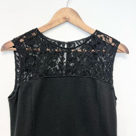 Tory Burch Womens M Cocktail Dress Lace‎ Stretch Elegant Party Flirty Whimsygoth - Picture 4 of 8